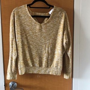 Mustard colored sweater